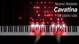 Nicanor Abelardo  Cavatina piano solo arr by me [upl. by Sualk548]