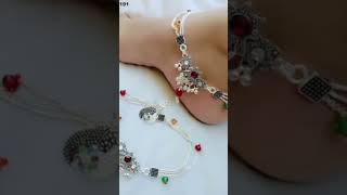 Latest Payal Designs 2024 Trendy Anklets letest [upl. by Starla708]