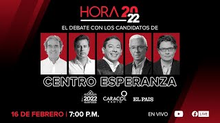 DIRECTO  El debate con los candidatos de Centro Esperanza [upl. by Etolas]