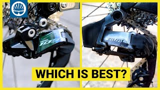 Shimano 105 Di2 Vs SRAM Rival eTap AXS [upl. by Sivrat103]