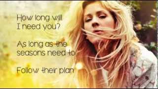 Ellie Goulding  How Long Will I Love You Lyrics [upl. by Attey]