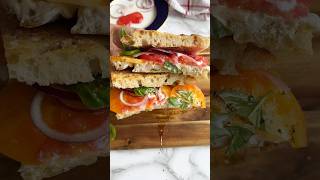 Heirloom Tomato Focaccia Sandwich [upl. by Clayberg748]