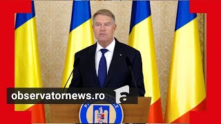 Iohannis șia cerut iertare quotȘtiu că am făcut greșeli iar pe unii iam dezamăgitquot [upl. by Ymirej]