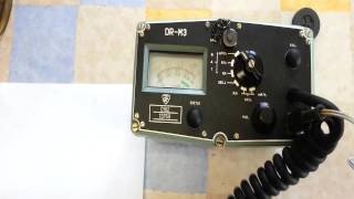 DRM3 geiger counter with a AM241 pill [upl. by Kared446]