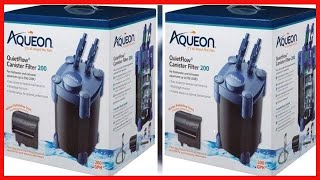 Aqueon QuietFlow Canister Filter 200 GPH For Up to 55 Gallon Aquariums [upl. by Latyrc]