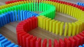 HUGE DOMINO SCREENLINK 25000 dominoes [upl. by Siletotsira293]