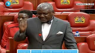 MP Otiende Amollo supports the nomination of Douglas Kanja as Police IG [upl. by Cirdet636]