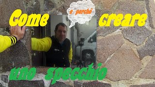 come creare uno specchio spray  how to do a mirror [upl. by Ayojal]