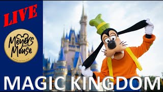 🔴 LIVE  MAGIC KINGDOM  DISNEY WORLD LIVE STREAM [upl. by Aenea440]