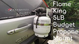 Budget Friendly 5 LB Propane Mount by Flame King [upl. by Nahtanod]