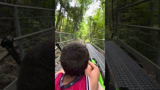 Gatlinburg Moonshine Mountain Coaster [upl. by Ronica]