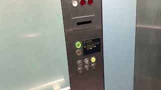 Schindler DSeries Lifts London Gatwick Airport South Terminal Crawley [upl. by Ted680]