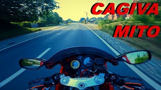 Cagiva Mito 125 II Pure Sound II Test Run 01 [upl. by Avis]