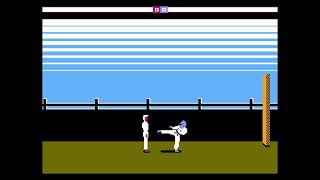 Game Over Karateka NES [upl. by Analle137]