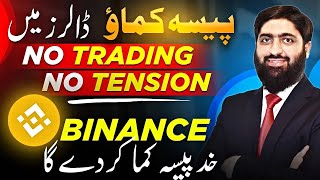 Earn Money Online with Binance NO TRADING Required [upl. by Erait]