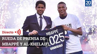 DIRECTO  Sigue en directo la rueda de prensa de Mbappé tras renovar con el PSG [upl. by Asserrac]