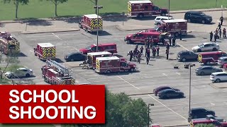 Student injured in Dallas high school shooting [upl. by Johathan]