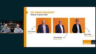 Webinar De Omgevingswet [upl. by Kennan]