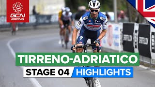 Relentless Attacking As Big Stars Struggle  TirrenoAdriatico 2023 Highlights  Stage 4 [upl. by Adieno]