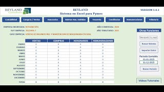 Conciliacion Bancaria Sistema Contable en Excel Reyland [upl. by Nnylirehs755]