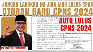 JANGAN LAKUKAN INI JIKA MAU LULUS CPNS 2024  ATURAN BARU PENDAFTARAN CPNS 2024 DAFTAR CPNS 2024 [upl. by Navarro]