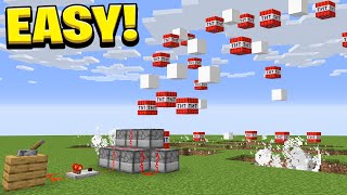 Top 3 Easy TNT Cannons You Can Build in Minecraft [upl. by Starbuck]