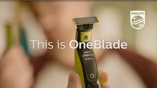 Philips OneBlade trim edge shave  Philips  QP2520 [upl. by Sauder979]