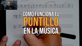 ¿Qué es el Puntillo en la música y cómo funciona 🤔🎶  Instituto de Bajo [upl. by Parfitt335]