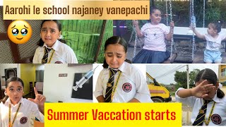 💉 Vaccine at school  Summer vaccination starts Aarohi lai janu paryo restaurant 🤦‍♀️ [upl. by Pasho]