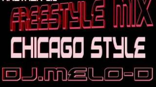 Freestyle mix  Dj MeloD  Latin Freestyle Mix  Chicago Style [upl. by Yrebmik]