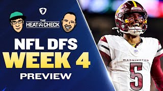 NFL DFS Week 4 Picks  FanDuel Lineup Advice [upl. by Dorcus517]