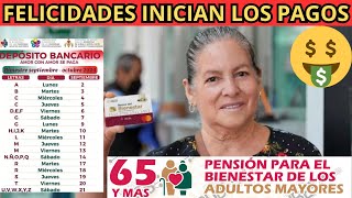 FELICIDADES Inician los Pagos de la Pension Bienestar Adultos Mayores Septiembre 2024 [upl. by Jandel911]