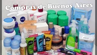 Compras de Buenos Aires Maquiagem e Beleza [upl. by Yrdua]