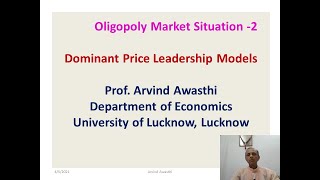 Oligopoly  Dominant Price Leadership Model [upl. by Suzanne]