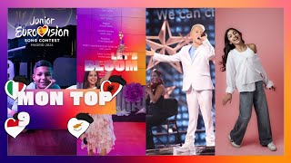 JESC 2024 MON TOP 9 jusquà présent avec 🇮🇹 🇦🇱 🇵🇱 🇨🇾  🇩🇪 revamp [upl. by Shalna137]