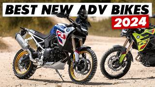 16 Best New amp Updated Adventure Motorcycles For 2024 [upl. by Ecila]