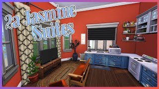 2A JASMINE SUITES  SIMS 4 SPEED BUILD [upl. by Eberly]