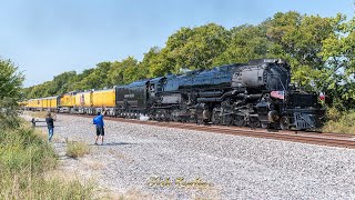 Chasing the legend of Big Boy through North Texas  UP4014  Heartland of America tour [upl. by Arhas]