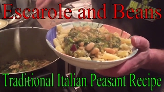 Escarole and beans  how to cook this traditional Italian peasant recipe [upl. by Rednirah]