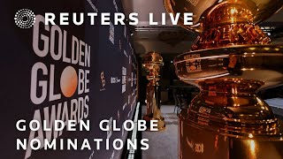 LIVE Nominations for Golden Globe awards announced [upl. by Ailegnave745]