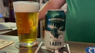 Moosehead Lager  Moosehead Breweries LTD  5�v [upl. by Ehrman870]