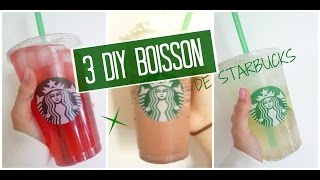 3 boisson Starbucks pour le printemps ou lété [upl. by Bernard]