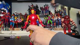 Marvel Legends Series Iron Man Action Figure Review and Unboxing [upl. by Emmerie]