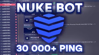 FREE NUKE BOT DISCORD 2024  WORKING 247 [upl. by Maclaine]