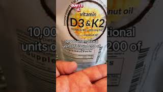 Vitamin D3 K2 Supplement  50 Off [upl. by Devy]