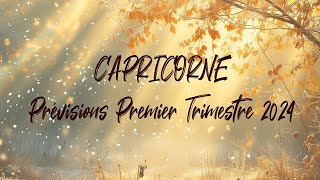 ♑ CAPRICORNE ♑  Prévisions janvier février et mars 2024 [upl. by Fevre]