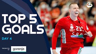 Top 5 Goals  Day 4  Preliminary Round  Mens EHF EURO 2022 [upl. by Sayette]