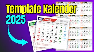 Template Kalender 2025 [upl. by Ricketts]