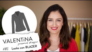 Looks con BLAZER  VALENTiNA Personal Shopper 012 [upl. by Etakyram43]