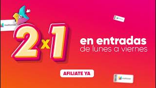 2x1 se Lunes a Viernes en MULTICINES [upl. by Vasiliu]